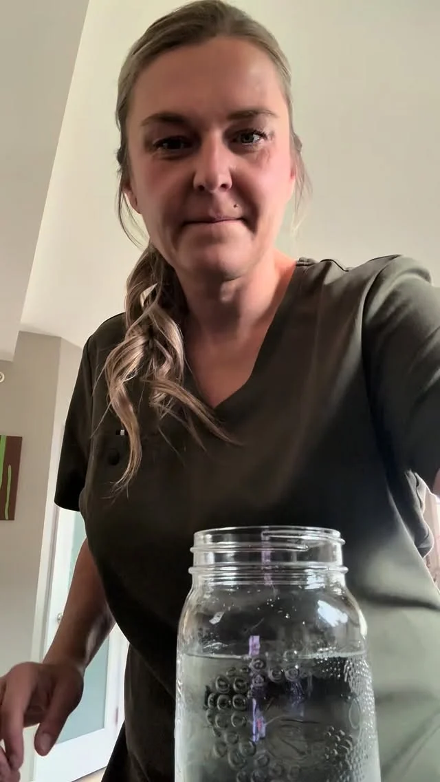 Trisha sharing a personal update on camera
